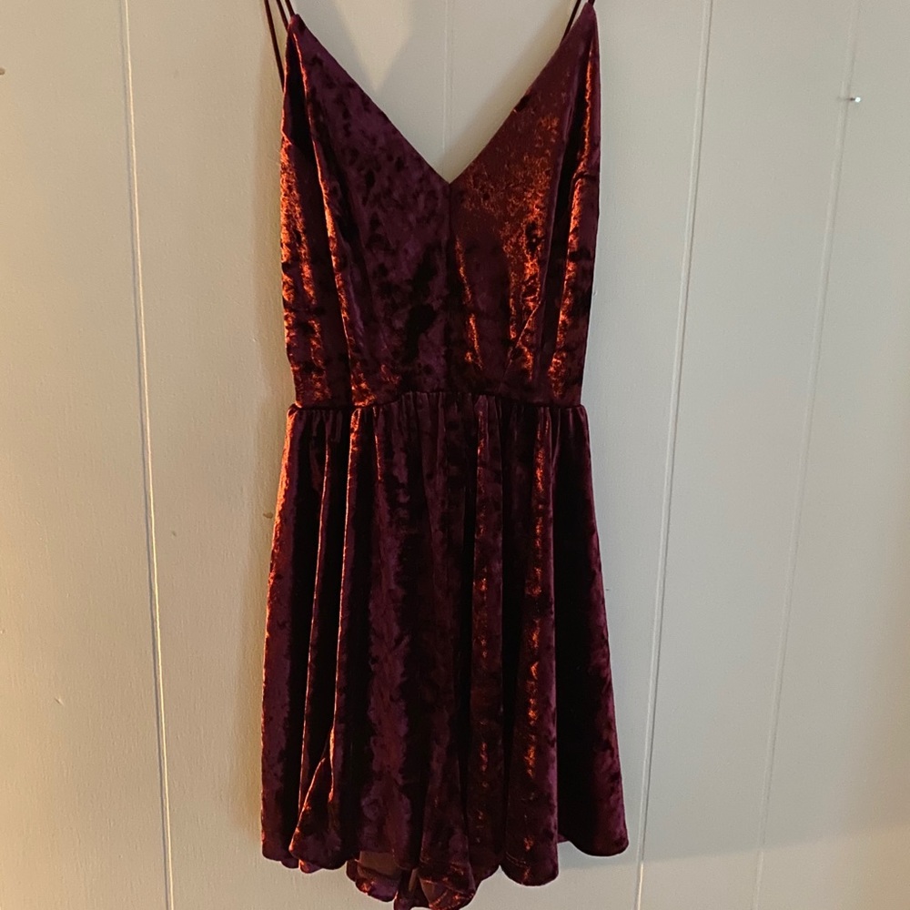 Velour Romper